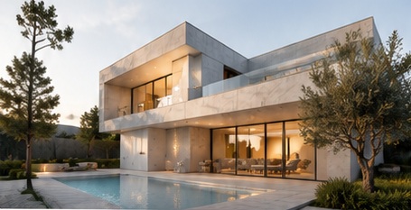 Residence — architectural illustration